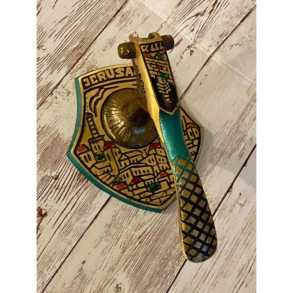 Brass Jerusalem Vintage Nutcracker